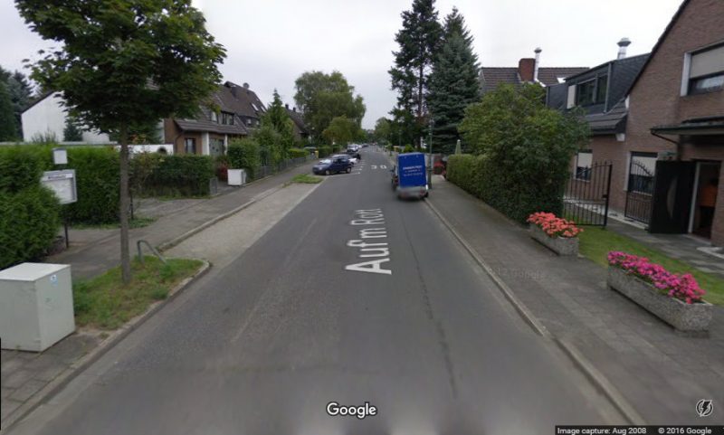 Auf'm Rott
Düsseldorf, Germany. Source: Google Maps