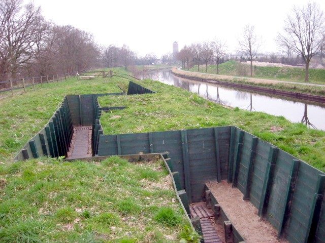 The Grebbe Line near Scherpenzeel Image Source: H. Bot CC BY-SA 2.5