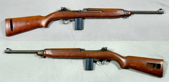 M1 Carbine Image Source: Armémuseum (The Swedish Army Museum) / Public Domain