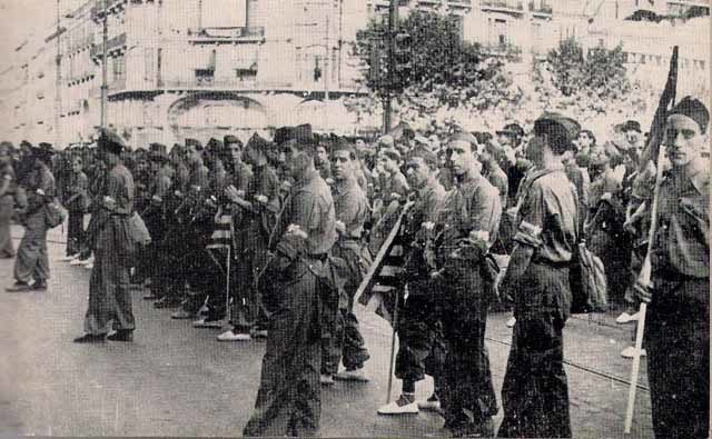 Republican volunteers at Teruel, 1936. Wikipedia / Public Domain