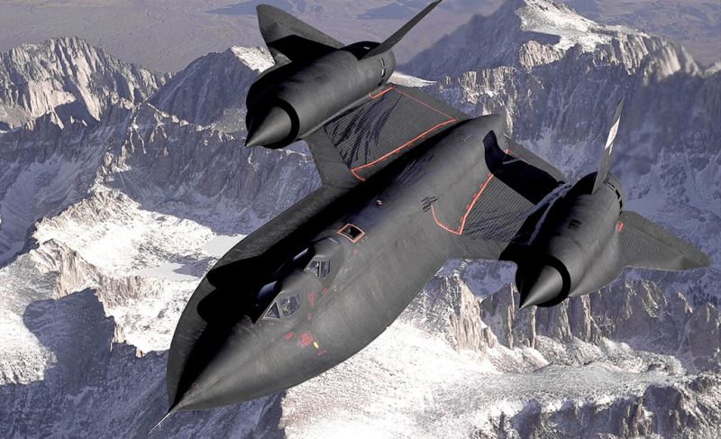 SR-71B Blackbird.  Source: Wikipedia/ Public Domain