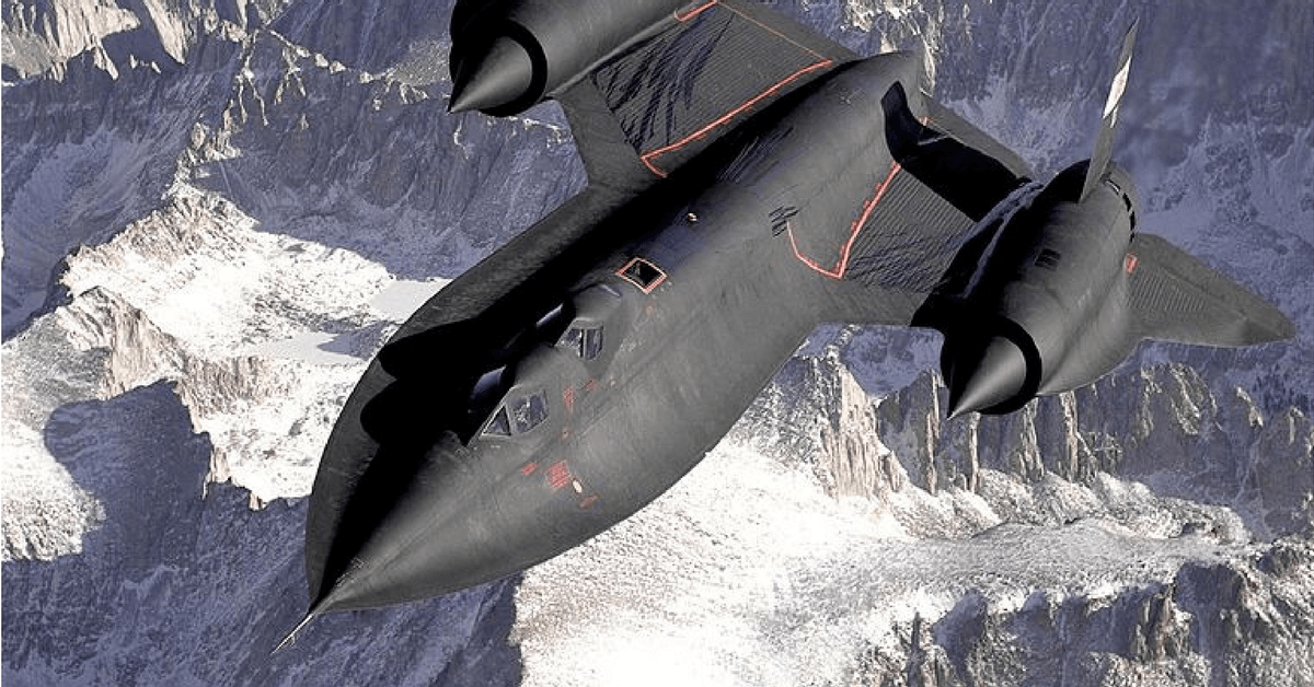 The Mighty SR-17 Blackbird. 
