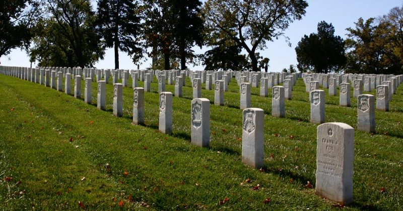 Civil War Graves. Robert Lawton / Wikipedia / CC BY-SA 2.5