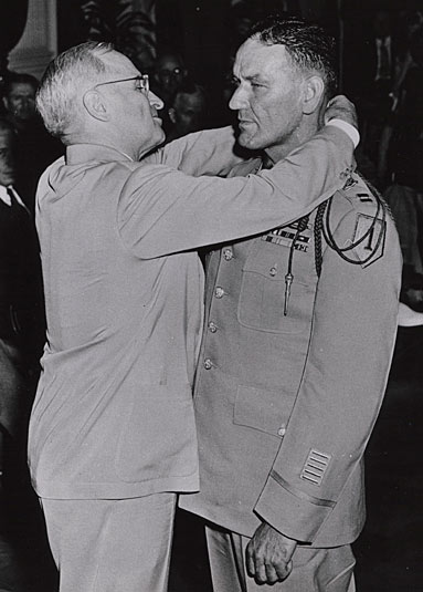 Captain Bobbie Brown receiving Medal of Honor via US Government photograph at http://theirfinesthour.net/2014/10/bobbiebrown/