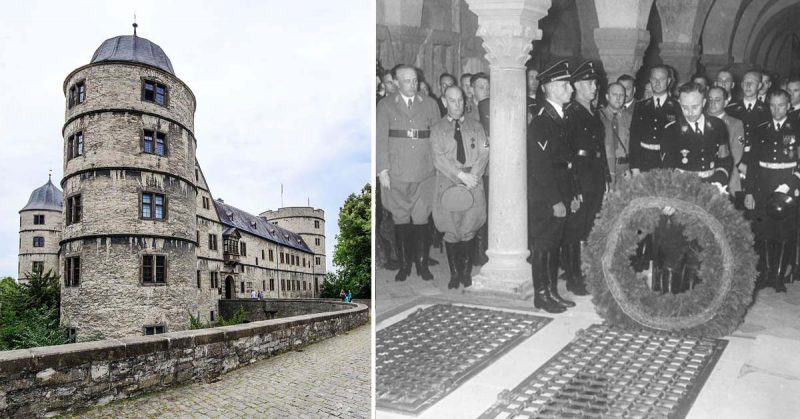 Photo credit: <a href=https://commons.wikimedia.org/wiki/File:Wewelsburg_Natamartchouk.jpg#/media/File:Wewelsburg_Natamartchouk.jpg>Left</a>; <a href=