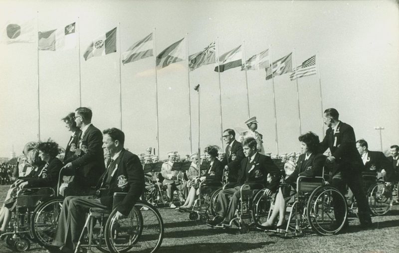 Paralympic Summer Games, Tokyo 1964. By Australian Paralympic Committee / CC BY-SA 3.0 / Wikipedia