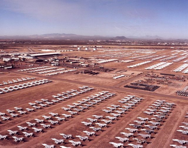 Aircraft Maintenance and Regeneration Group (AMARG) boneyard at Davis-Monthan Air Force Base