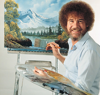 Bob Ross. Photo Credit