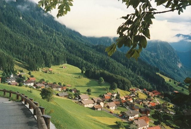 Triesenberg, Liechtenstein Image Source: Francisco Santos / Public Domain