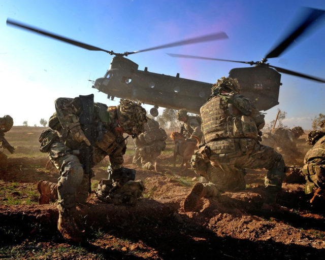 British Royal Marines in Afghanistan Photo Credit 