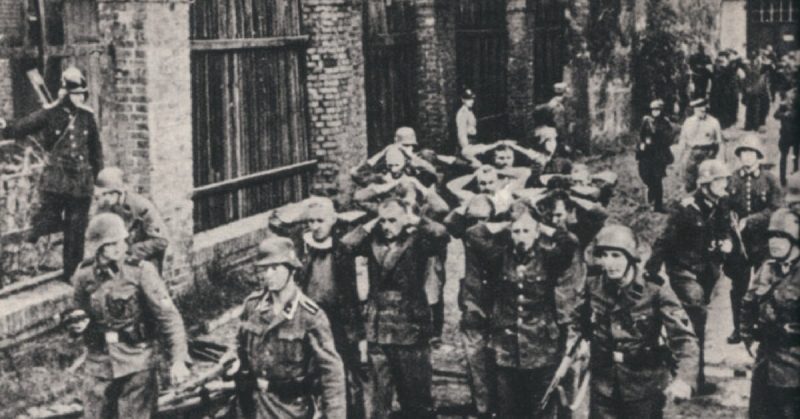 Defenders of the Polish Post Office in Gdansk, Poland 1939. 