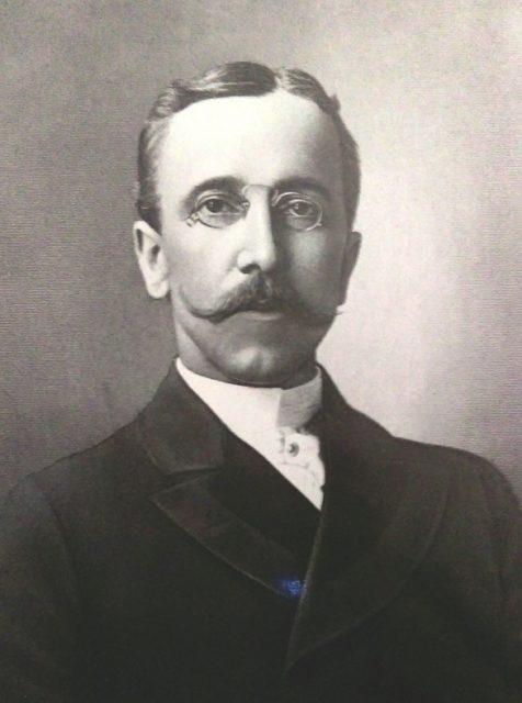 Frederick Blees moved to the United States from Prussia in 1881 and became the founder of the Blees Military Academy in Macon. Courtesy of Macon County Historical Society. 