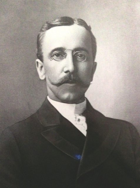 Frederick Blees moved to the United States from Prussia in 1881 and became the founder of the Blees Military Academy in Macon. Courtesy of Macon County Historical Society.