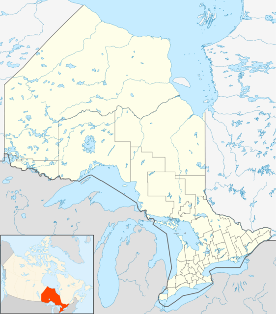 Canada, Ontario - Location of Camp X (Wikipedia)