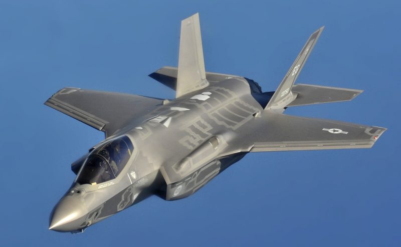 U.S. Air Force F-35A Lightning II. Wikipedia / Public Domain