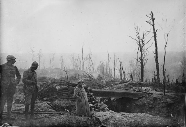 French soldiers in trenches (Public Domain / Wikipedia)