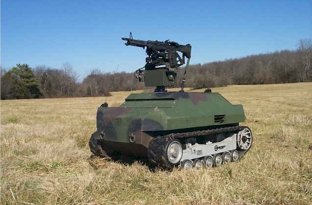 Gladiator Tactical Unmanned Ground Vehicle at Redstone Arsenal. Public Domain