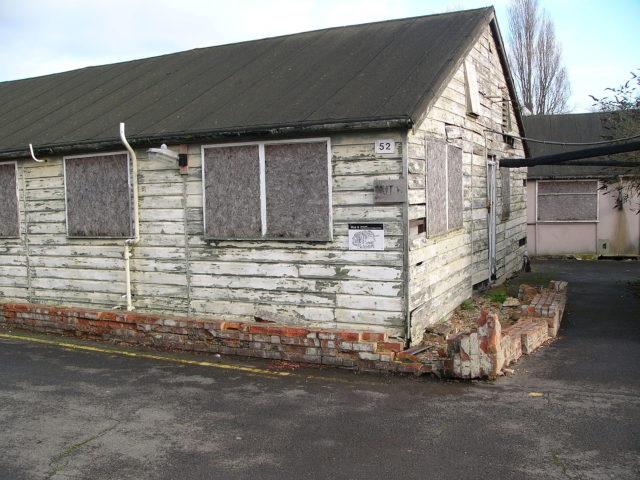 One of the huts at Bletchley Park. This is Hut 6, photographed in 2004. Wikipedia / Public Domain