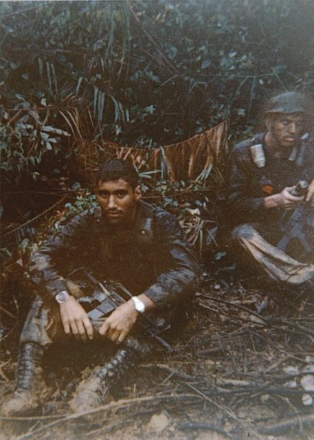 A U.S. Long-Range Patrol team leader in Vietnam, 1968. Photo Credit.