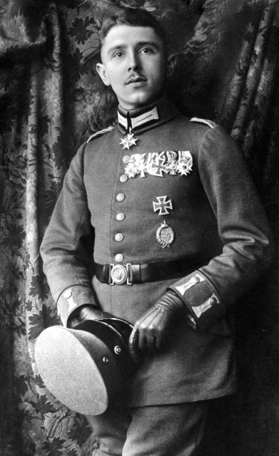 Max Immelmann, one of the First Fighter Aces, he started his fighter pilot career in a Fokker Eindecker. Image Source: Wikimedia Commons/ public domain