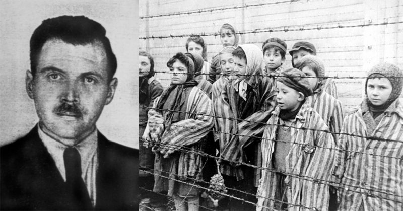 Jewish kids kept alive to be used in Mengele's medical experiments. These children were liberated from Auschwitz by the Red Army in January 1945. Public Domain / Wikipedia