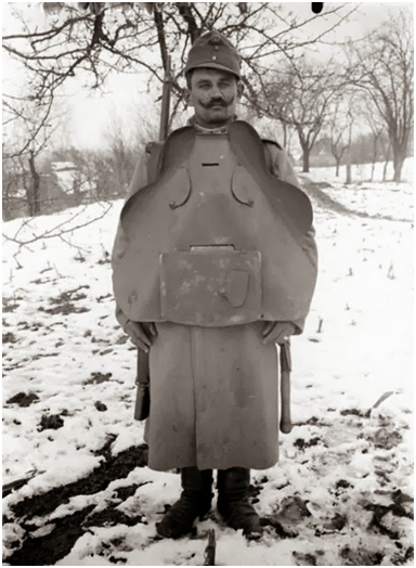 Ancestor of modern body armour