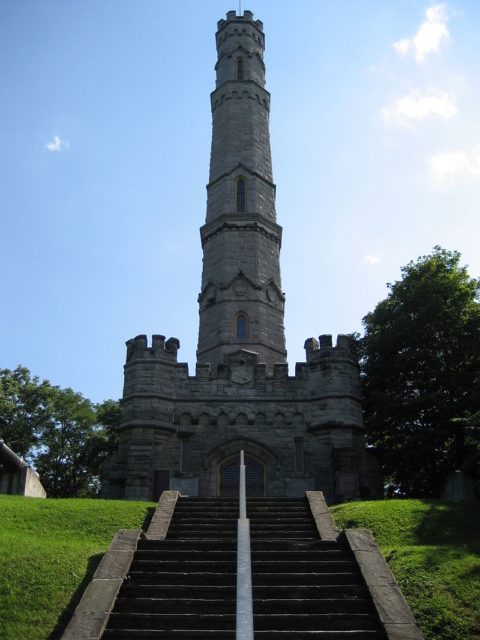 The Stoney Creek Battlefield Monument at Stoney Creek, Hamilton, Canada