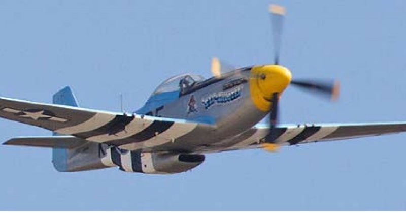 A North American P-51 Mustang in Flight. Wikipedia / Public Domain