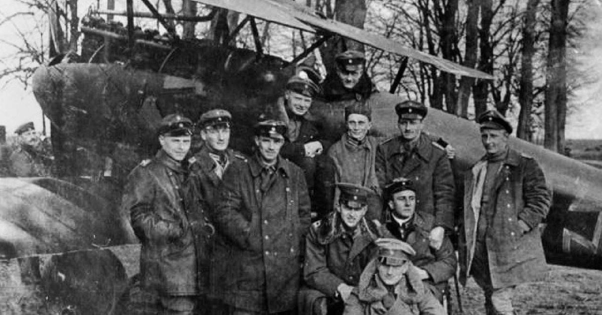 German Fighter Pilots of WW1. By Bundesarchiv - CC BY-SA 3.0 de