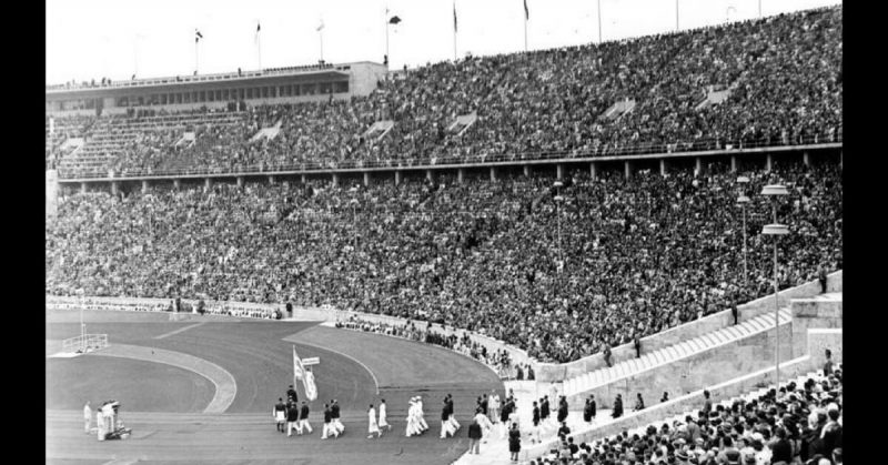Berlin Olympic Games 1936. By Bundesarchiv - CC BY-SA 3.0 de