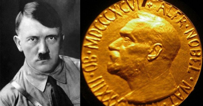 As A Bitter Joke, Adolf Hitler Was Nominated For The Nobel Peace Prize In  1939 | War History Online