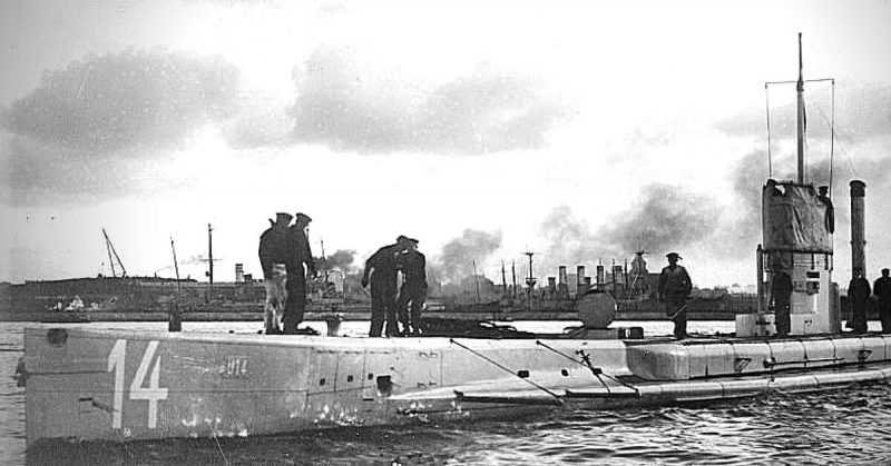 A German U-Boat in World War One