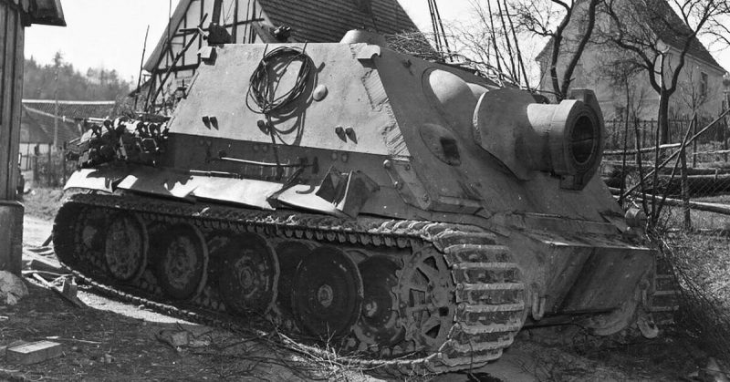 A Sturmtiger in the German town of Drolshagen.