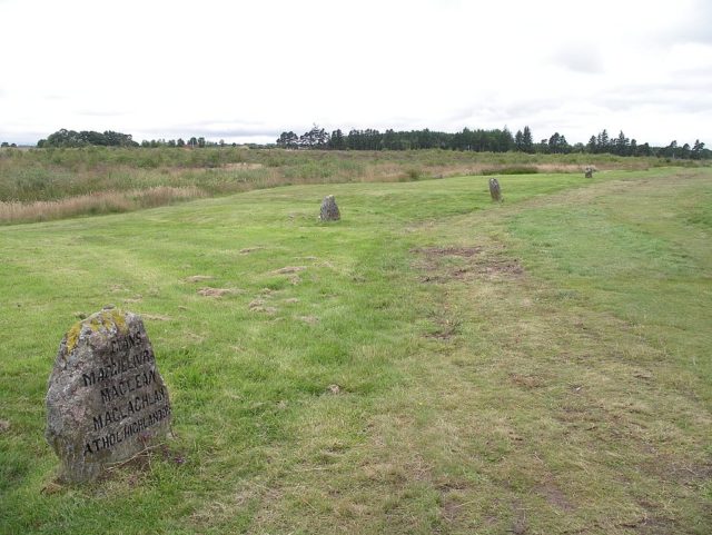 Mass Jacobite graves at Culloden. Photo Source.