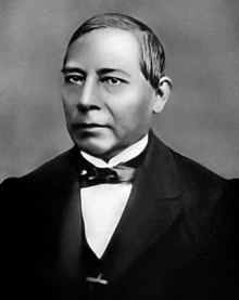 Benito Pablo Juarez Garcia, liberal president of Mexico during the American Civil War.