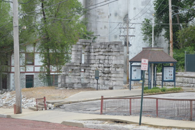 What is left of Alton Prison