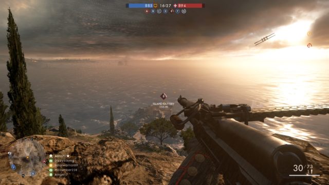 In addition to everything else, Battlefield 1 is a stunningly beautiful game, with the dynamic weather working quite well on nearly every map. 
