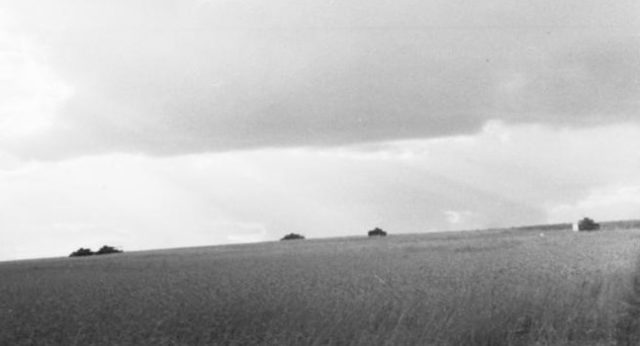 Thunderclouds over the battleground. Intermittent heavy rains created mud and marsh that made movement difficult. Photo Credit.