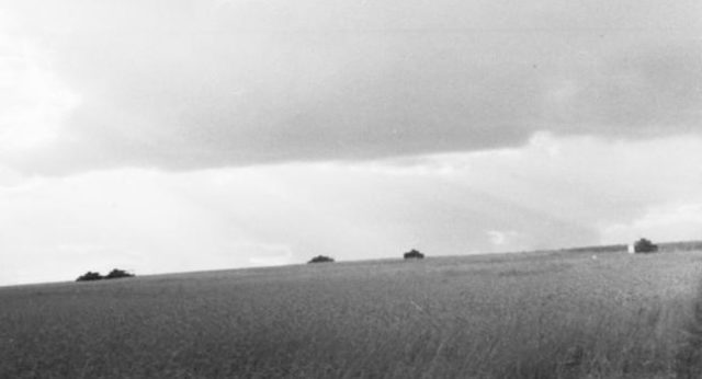 Thunderclouds over the battleground. Intermittent heavy rains created mud and marsh that made movement difficult. Photo Credit.