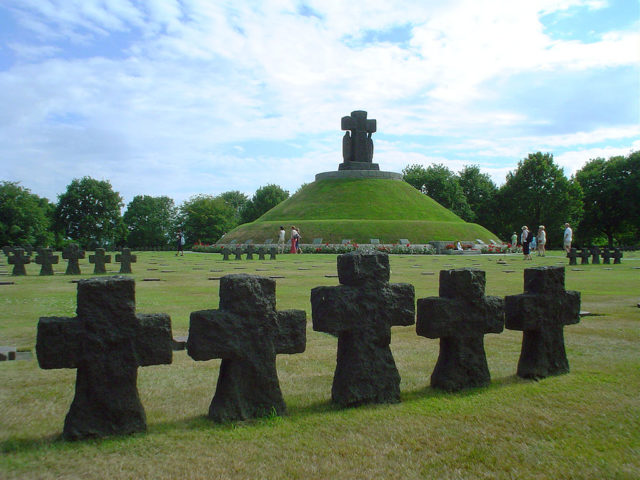 The German Military Cemetery near Normandy.