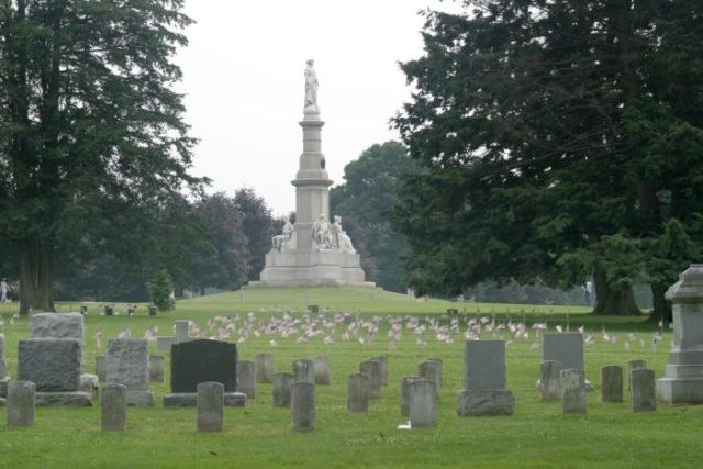 The Gettysburg National Cemetery is one of the most well known Civil War cemeteries, and one of the most haunted.