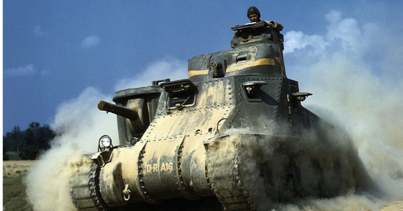 M3 Lee tank, June 1942, Fort Knox. 