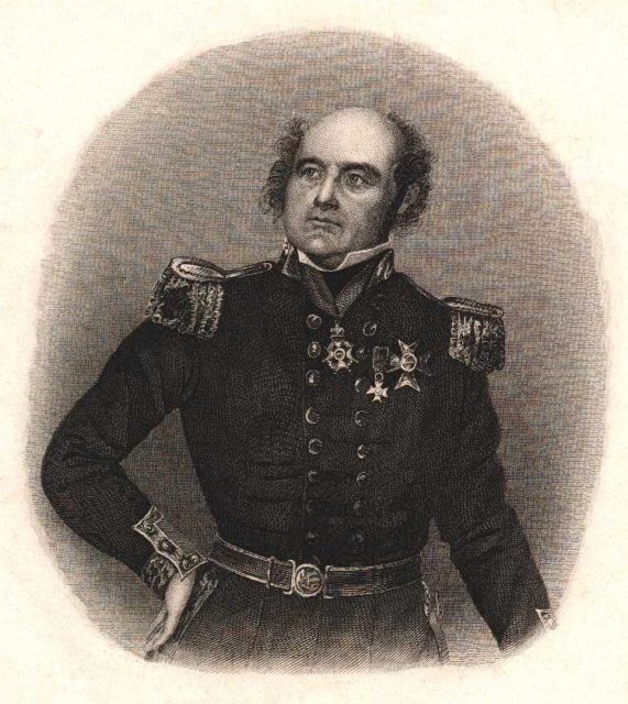 Sir John Franklin, leader of the fated expedition.