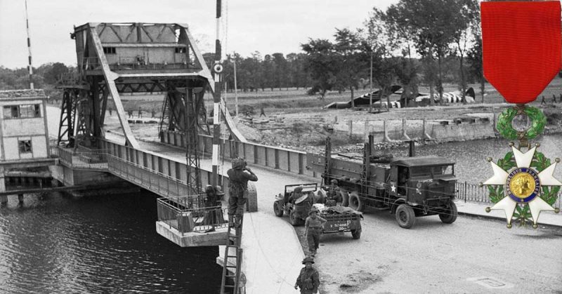 Pegasus Bridge, 1944. <a href=https://commons.wikimedia.org/w/index.php?curid=11325210>Photo Credit</a>