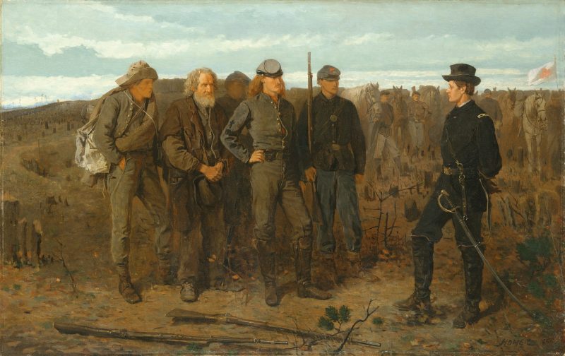 Prisoners from the Front, Winslow Homer 1866