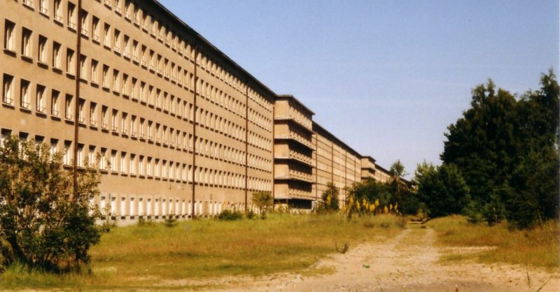 Seaside view of Prora