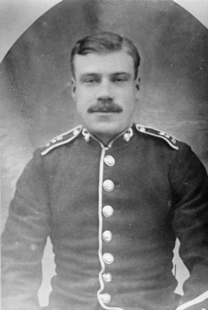 Private Sidney Godley in his dress uniform. The young soldier was well lied, and dedicated to his comrades. Image Source: Wikimedia Commons/ public domain
