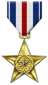 The Silver Star medal