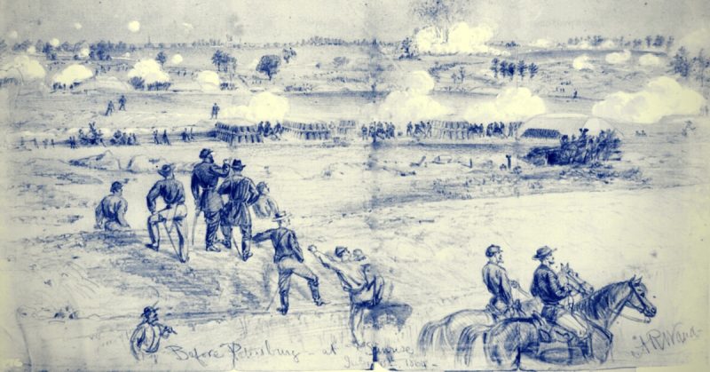 The Battle seen from the Union Line