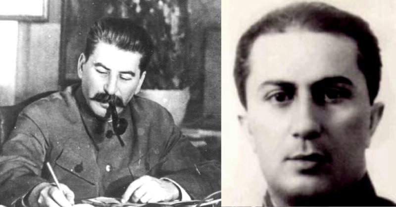 Left: Joseph Stalin Right: His Son, Yakov. By Bundesarchiv - CC BY-SA 3.0 de